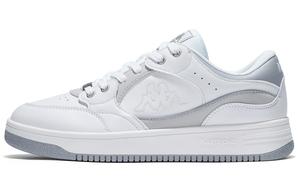 Kappa Нескользящие износостойкие низкие кроссовки для скейтбординга унисекс классические белые/холодно-серые