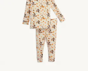 Детский пижамный комплект Disney Mickey's Spooky Season Modal на магнитах, бежевый цвет Magnetic Me