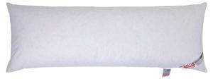 Подушка для сна на боку Homescapes DP1302, белый - хлопковая ткань - 40 x 15 x 145 см