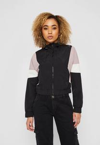 Куртка Urban Classics TONE CRINKLE, цвет black duskrose whitesand