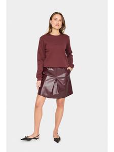 Толстовка LyonaSZ свободного кроя в цвете Decadent Chocolate SAINT TROPEZ