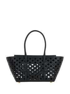 Alaïa сумка через плечо Neo Mina 20 из перфорированной кожи, черный