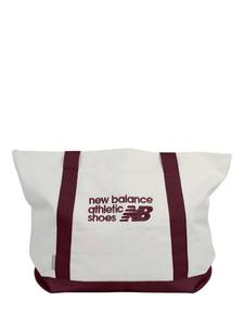 Классическая холщовая сумка-шоппер New Balance, Monarch Burgundy/White