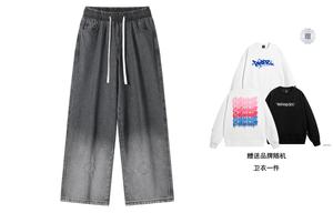 Джинсы Tencent Video Doki, черно-серый