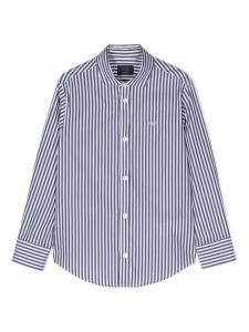Fay рубашка в полоску, синий