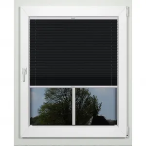 Жалюзи simple с защитой от света, крепление с помощью сверления, по индивидуальным размерам Indeko, черный