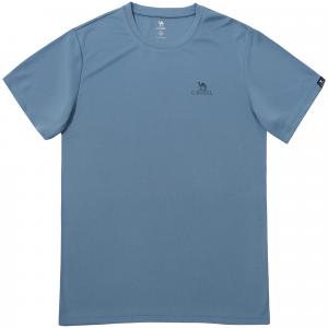 Футболка мужская с круглым вырезом, умеренный прямой крой CAMEL, rock синий