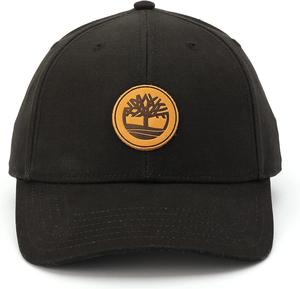 Timberland Soundview мужская бейсболка - хлопковый канвас, регулируемая, легкая и стильная шапка для активного отдыха, Rye Black
