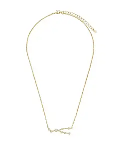 Женское ожерелье «Когда звезды выстроились в ряд» из 14-каратного золота Sterling Forever, taurus