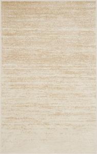 Ковер SAFAVIEH, 77 x 122 см, Adirondack Collection, Champagne & Cream, современный омбре дизайн, не линяет и прост в уходе, идеален для помещений с высокой проходимостью: прихожая, гостиная, спальня (ADR113W)