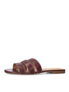 Мюли MANFIELD, темно-красный