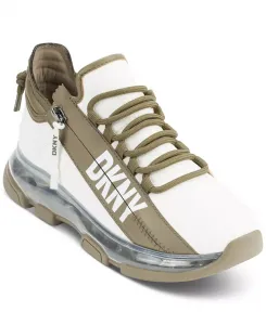 Женские кроссовки Tokyo на шнуровке с молнией Dkny, зеленый