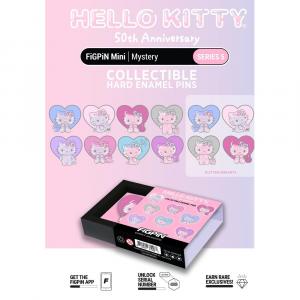 Аксессуары FiGPiN FiGPiN Mystery Mini Pins: Hello Kitty - 50th Anniversary