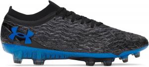 Футбольные бутсы Under Armour Mens UA Magnetico Elite 5 FG - индивидуальная посадка и улучшенное сцепление, Blacktitan Gray