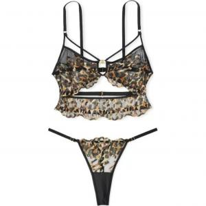Victoria's Secret Женский комплект белья Leopard Print