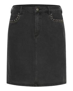 Юбка KAFFE CURVE Loula, Black Denim
