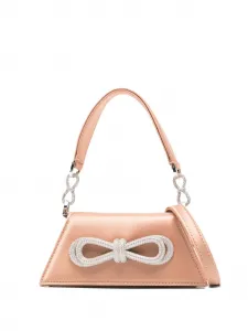 Мини-сумка Samantha с бантом, украшенная кристаллами MACH & MACH, нейтральный