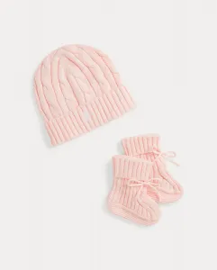 Универсальный подарочный набор из двух предметов из хлопка Polo Ralph Lauren, розовый