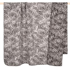 Плед-пончо SILVRETTA коричневый в полоску (98336574) pad