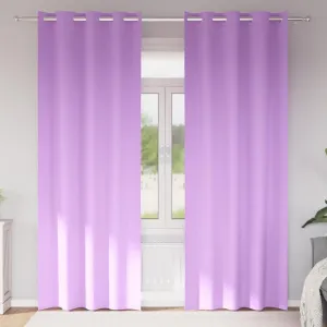 Шторы для мебели с драпировкой, 2 шт., фиолетовые, 245 x 140 см, полиэстер - Шторы и шторы 4107381 vidaXL