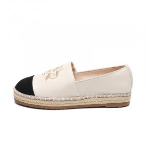 ZHR Эспадрильи женские бежево-черные