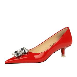 Туфли женские на высоком каблуке Bamiti, цвет Nude