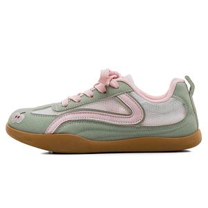 HUANQIU Нескользящие, дышащие, легкие, низкие повседневные туфли, женские, цвет гуава розовый