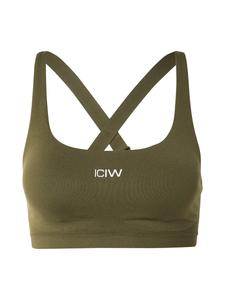 Спортивный бюстгальтер-бралетт ICANIWILL, оливковый