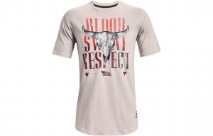 Under Armour Футболка Johnson Set in Sleeve мужская Agate White