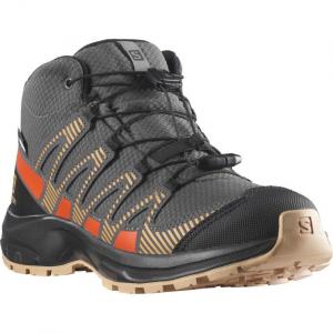 Кроссовки для бега по пересеченной местности Salomon XA PRO V8 MID CLIMASALOMONWATERPROOF (магнит, желудь, помидор) для юниоров