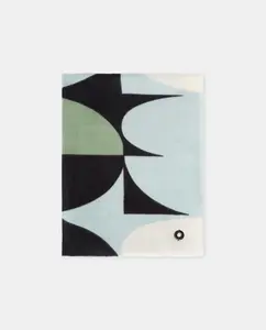 Шарф однотонный Jo & Mr. Joe, зеленый