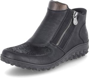 Женские короткие ботинки Rieker, Black