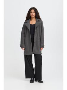 Куртка IHSTIPA Regular Fit в серую тонкую полоску ICHI