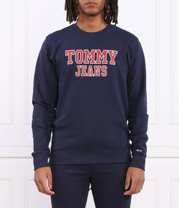 Толстовка Tommy Jeans Regular Fit, синий / красный