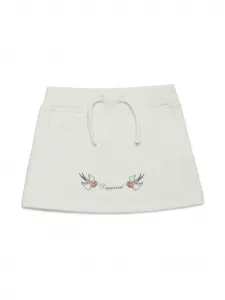 Юбка с логотипом DSQUARED2 KIDS, белый