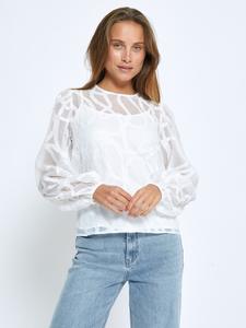 Блуза minus Odine, белый