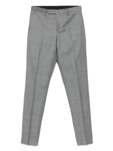 Клетчатые брюки Paul Smith, серый
