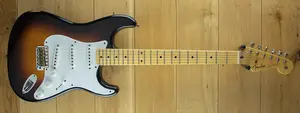 Fender ограниченной серии 70-летнего юбилея Austin Macnutt Masterbuilt 1954 Strat Journeyman Relic Wide Fade 2 Tone Sunburst XN4694