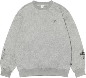 Мужская толстовка Converse Star PT Sweat Crew Top, серый
