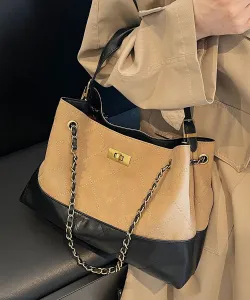 Стеганая сумка с цепочкой на ручке Aimoha - Select -, цвет Beige