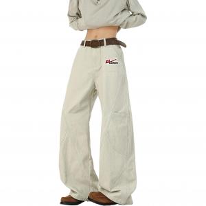 Джинсы Unisex Moderate Straight Fit WARRIOR, оранжевый (diy badge)