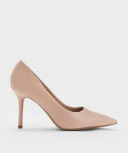 Туфли-лодочки с острым носком Charles & Keith, цвет Nude