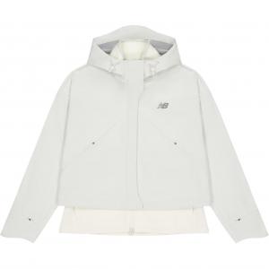 New Balance Женская куртка цвета слоновой кости, Ivory White