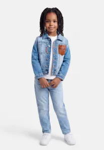 Джинсовая куртка унисекс с карманом Dsquared2, Blue Denim