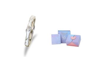 Inkopper Кольцо из стерлингового серебра 925 пробы унисекс на удачу