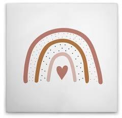 Картина на холсте A.S. Création Little Wheather 2 цвет weissbraunbeigerosa