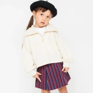 Полковничья полосатая юбка с подкладкой из брюк Branshes, цвет Red