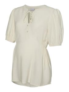 Блуза MAMALICIOUS MLPaulina Lia, бежевый