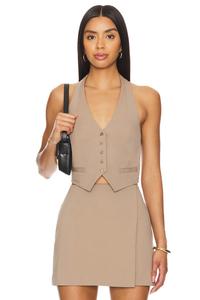 Жилет Good American, цвет putty001