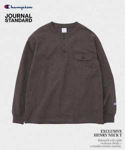ЧЕМПИОН / Чемпион по футболкам с длинным рукавом JS Henley Neck